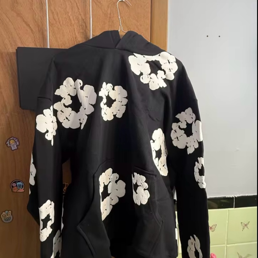 Black Floral Women's Jacket